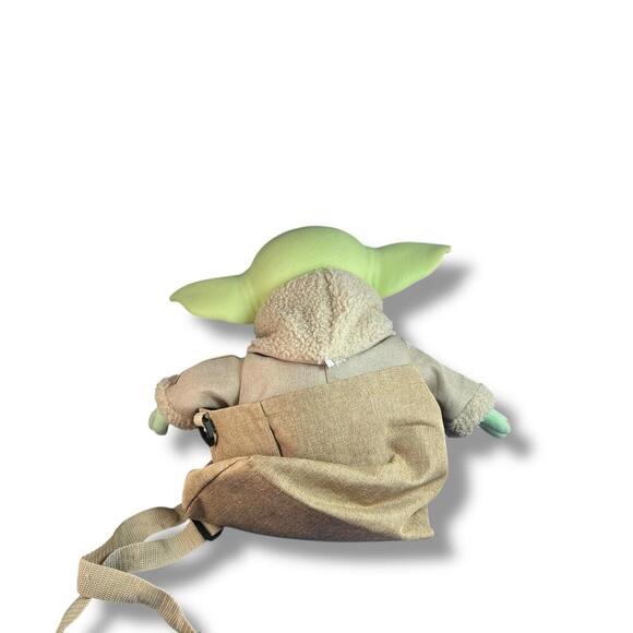 Mattel Star Wars The Child Grogu Plush with Satchel 11” Baby Yoda 2020 Disney - Picture 3 of 7